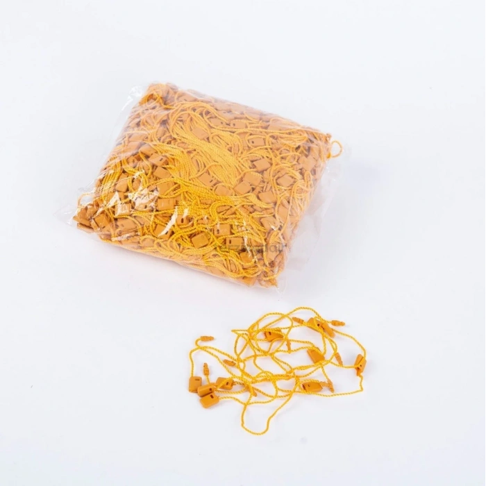 Turuncu Kilitli Etiket İpi