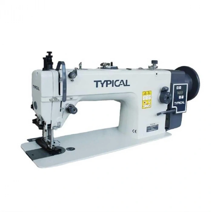 Typical Gc-0303cxQ Mekanik Çift Pabuç Tek İgne Kenar Bıçaklı Dikiş Makinesi