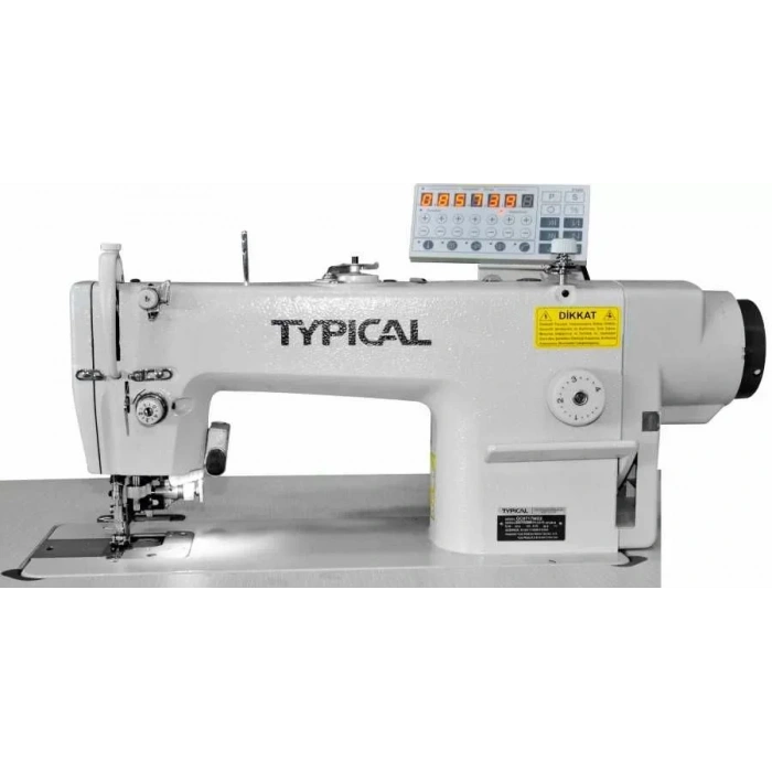 Typical Gc-6717-md2 Kenar Bıçaklı İplik Kesicili Tek İğne Kilit Dikiş Makinası