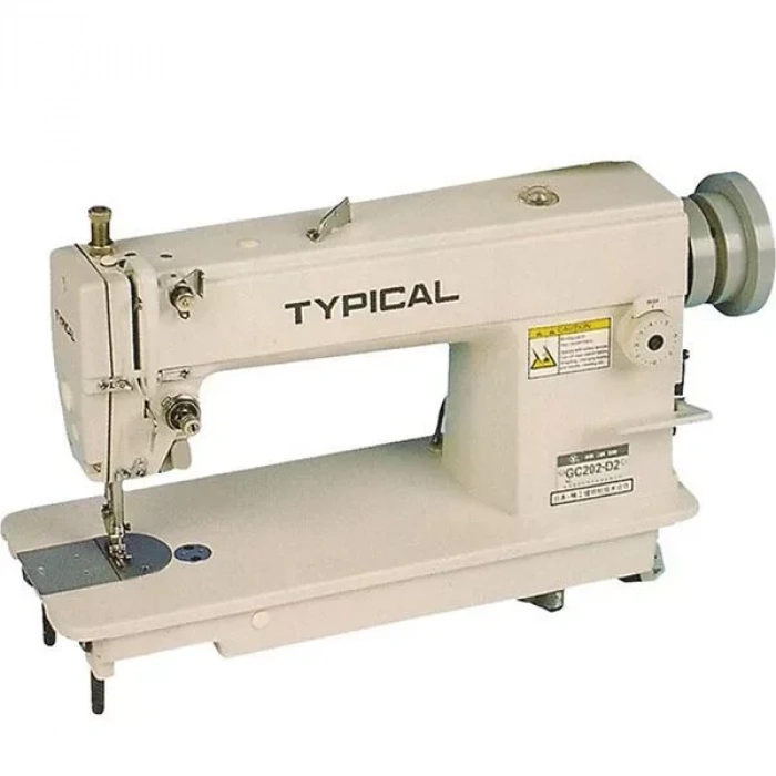 Typical Gc202-d2 Tek İğne Kilit Dikiş Büyük Mekik Ekstra Kalın Materyaller İçin (iplik Kes.)