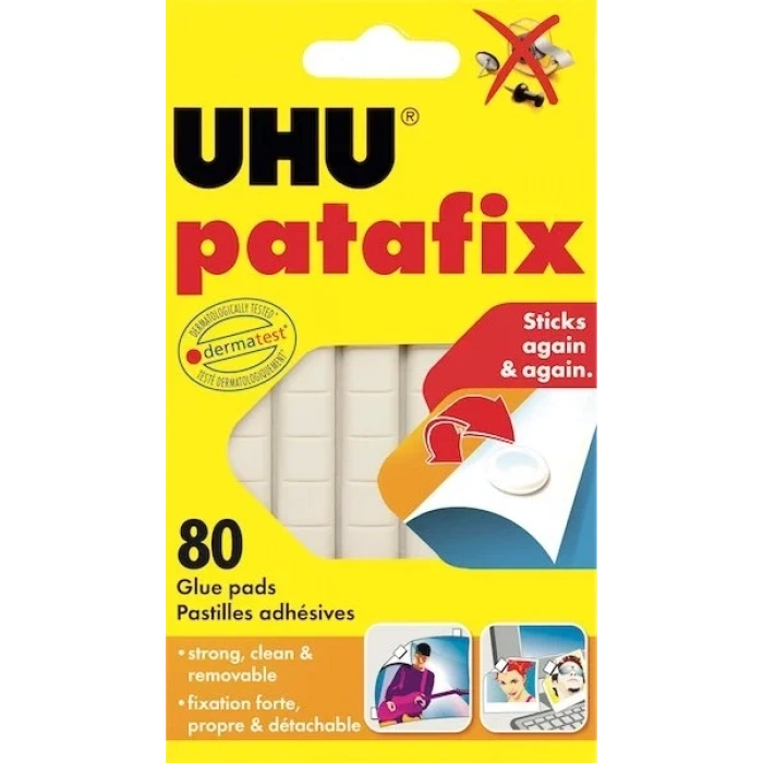 Uhu Patafix Hamur Yapıştırıcı Beyaz