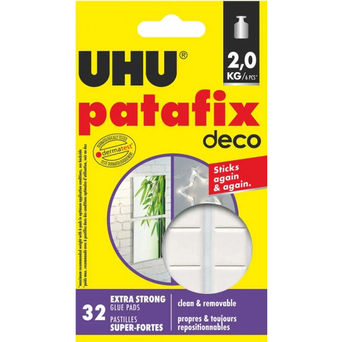 Uhu Patafix Homedeco Hamur Yapıştırıcı 40660