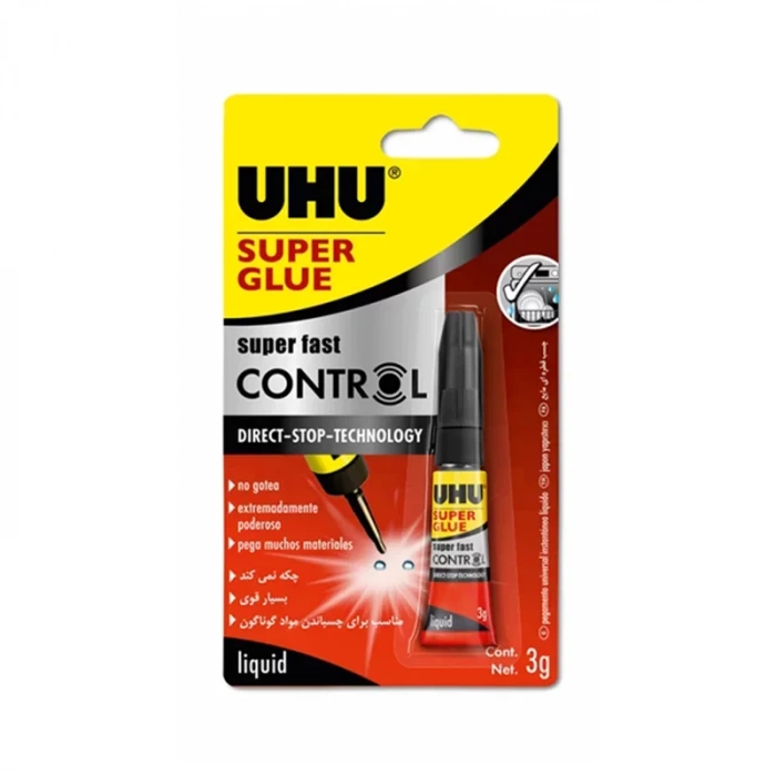 Uhu Super Glue-japon Yapıştırıcı 3 Gr Blister 40279