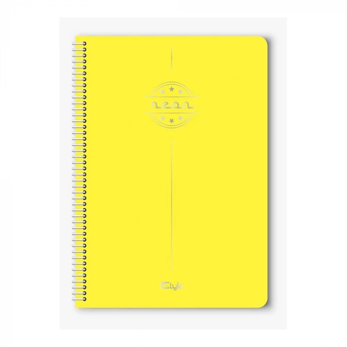 Umut Newstyle Platinum A4 Spiralli Pp Kapak 120Yp. Çizgili