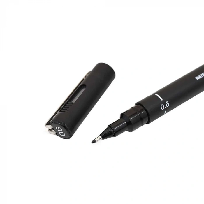 Uni-Ball İğne Uçlu Kalem 0.6 mm Siyah