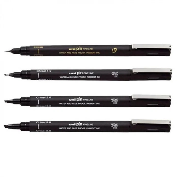 Uni Pin Fine Line Kaligrafi Seti 4lü Pın-200-4p