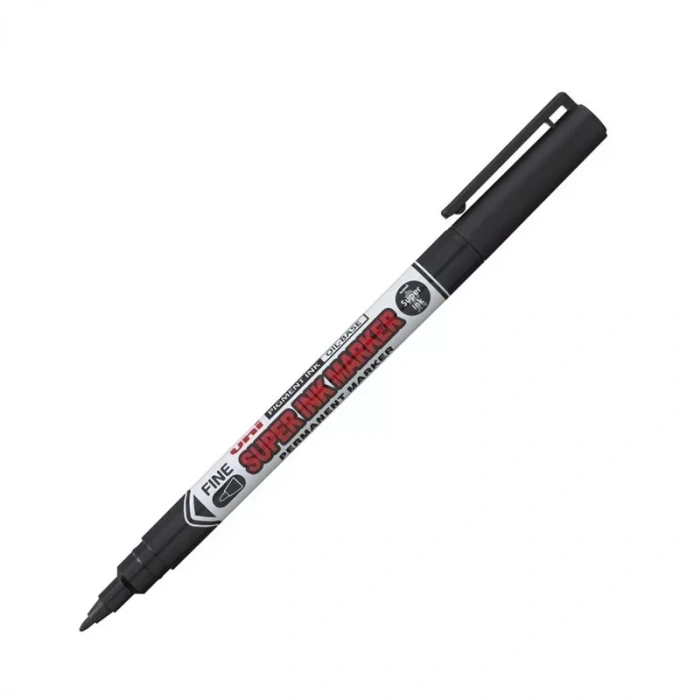 Uni Pna-125 Süper İnk Permanent Markör 0.9mm Siyah