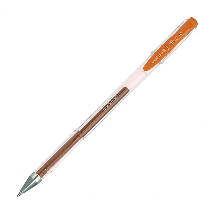 UNİ UM-100 SİGNO FİNE JEL KALEM 0.7 FLORESAN TURUNCU