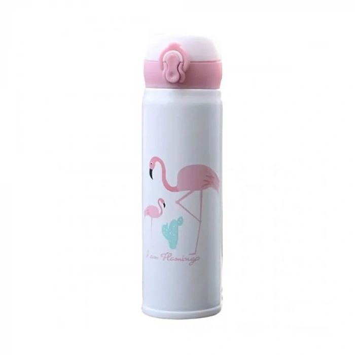 Unick Color Flamingo Çelik Matara 500Ml 3504