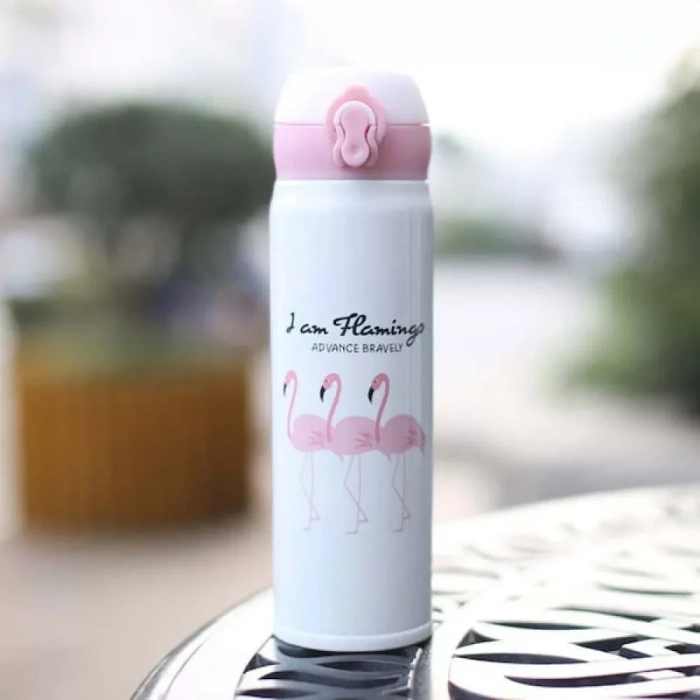 Unick Color Flamingo Çelik Matara 500ml 3504