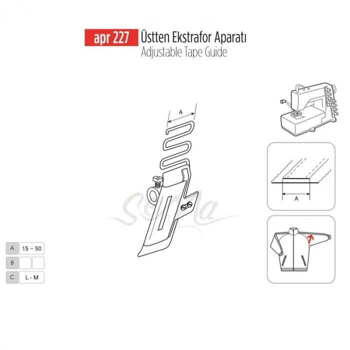 Üstten Ekstrafor Aparatı 35mm / APR 227