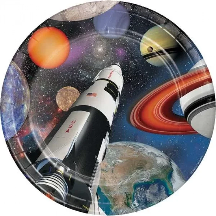 Uzay Partisi 8 li Tabak