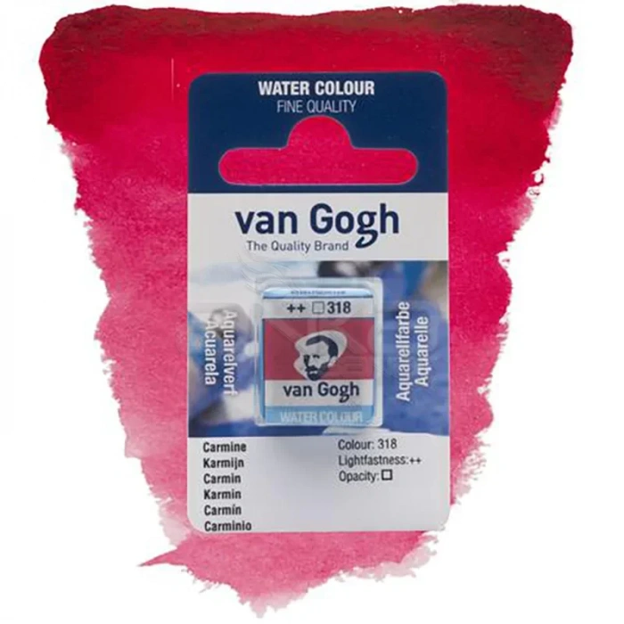 Van Gogh Tablet Sulu Boya Yedek Carmine 318