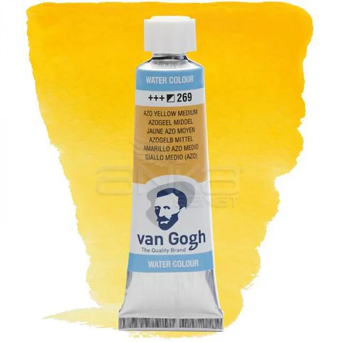 Van Gogh Tüp Sulu Boya 10ml Azo Yellow Medium 269