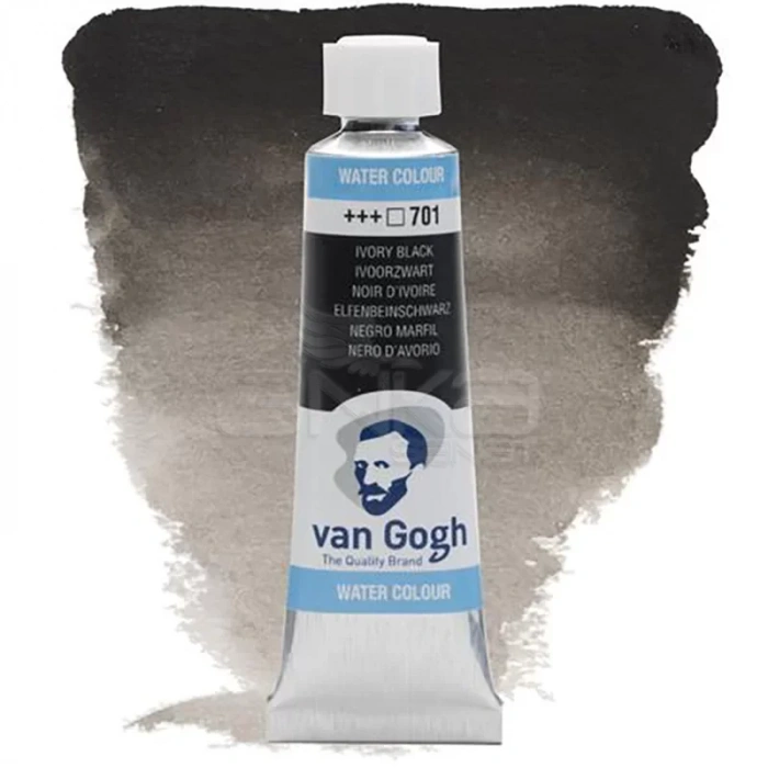 Van Gogh Tüp Sulu Boya 10ml Ivory Black 701