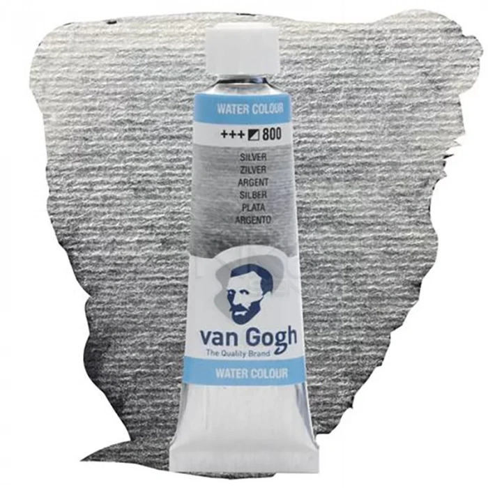 Van Gogh Tüp Sulu Boya 10ml Silver 800