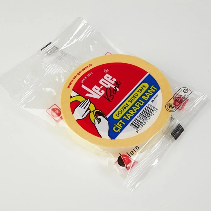 Vege Çift Taraflı Bant 18mmx25mt