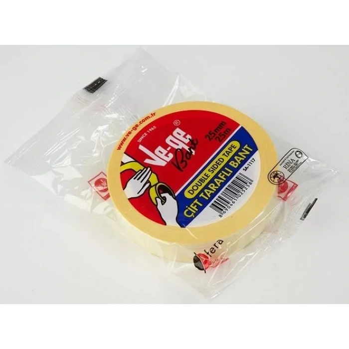 Vege Çift Taraflı Bant (24 Mm X 25 M)