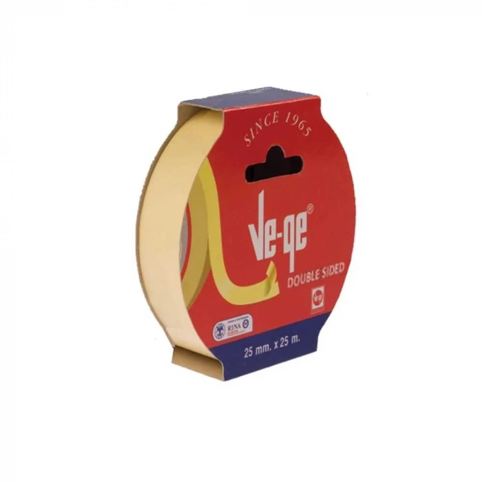 Vege Çift Taraflı Bant 25x25 M