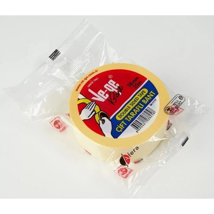 VeGe Çift Taraflı Bant (36 mm x 25 m)