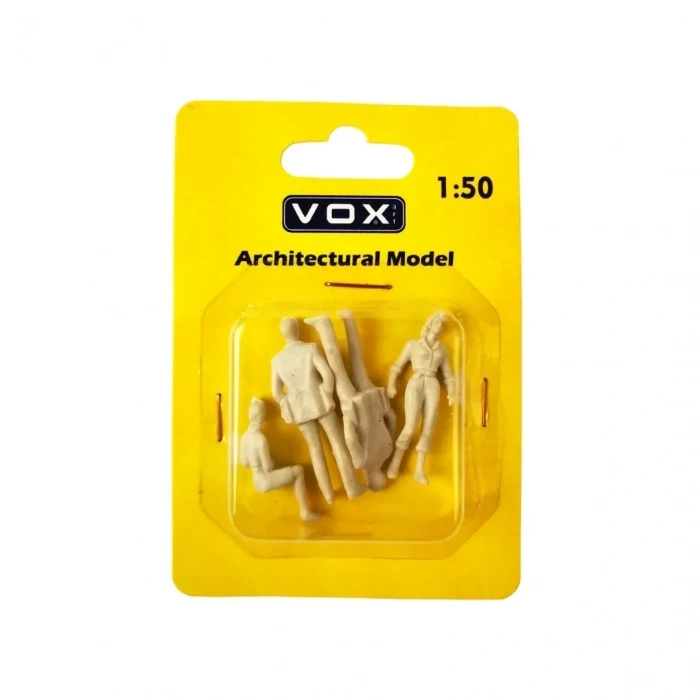 Vox Beyaz İnsan 1/50 4lü Paket
