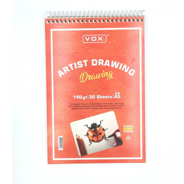 Vox Drawing Eskiz Defteri A5 140gr 30yp