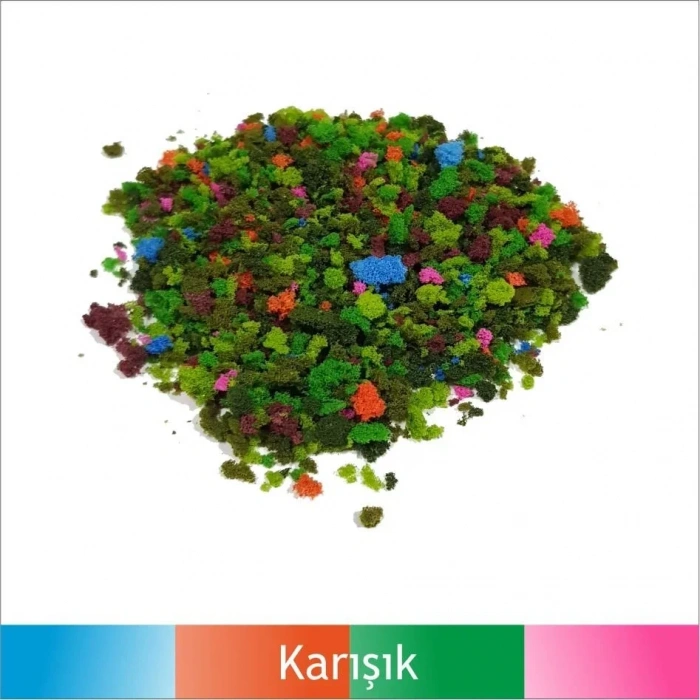 Vox Maket Ağaç Tozu Kırpıntı Sünger KS8 Karışık