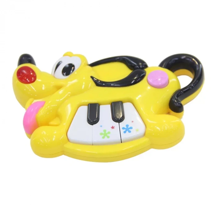 Weidey Mini Köpek Piyano Işıklı Müzikli