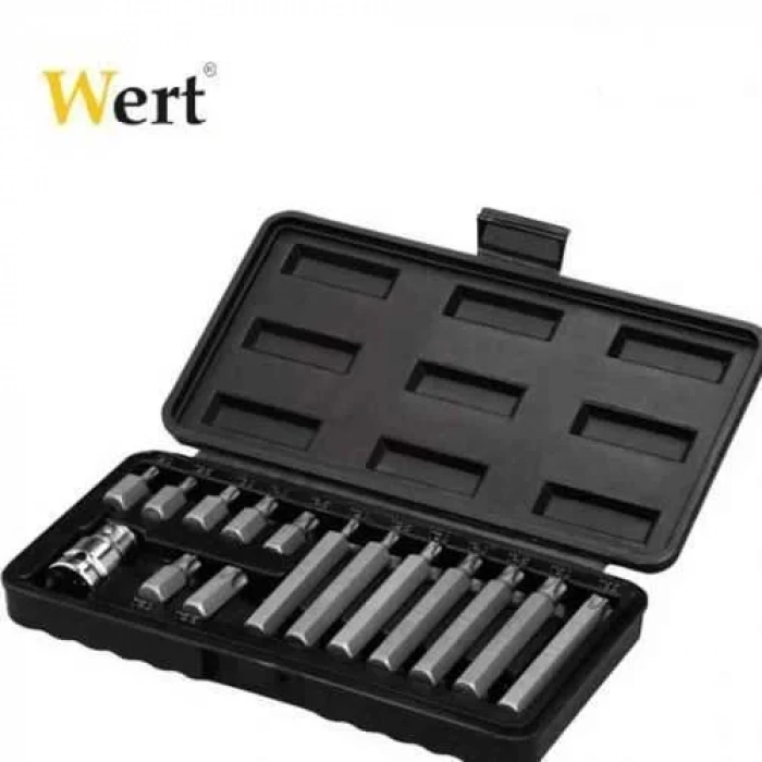 Wert 2243 Torx Bits Uç Seti, 15 Parça