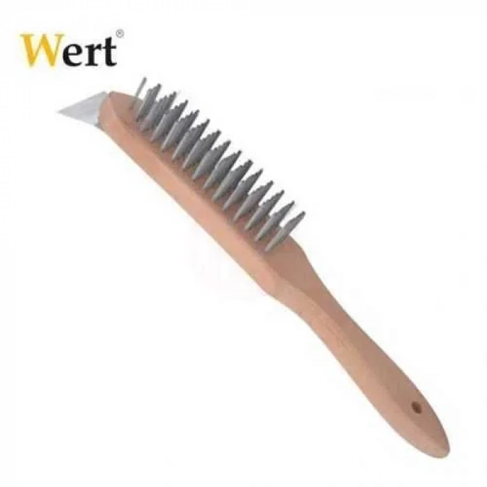 Wert 2771 Tel Fırça (Ahşap Saplı)