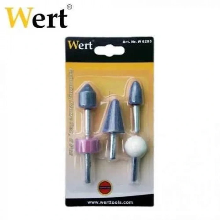 Wert 6205 Mini Taşlama Seti, 5 Parça