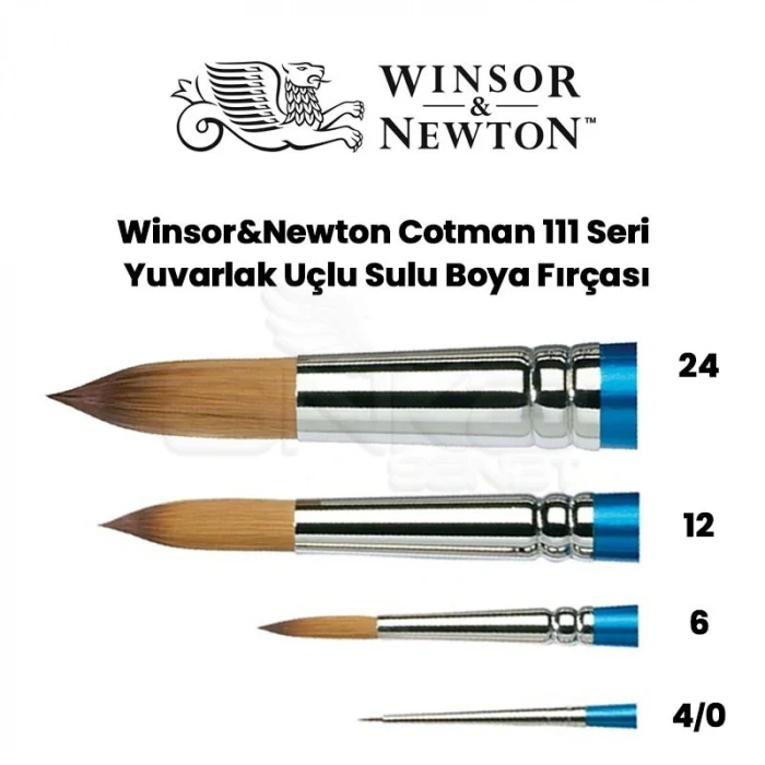 Winsor & Newton 111 Seri Cotman Sulu Boya Fırçası