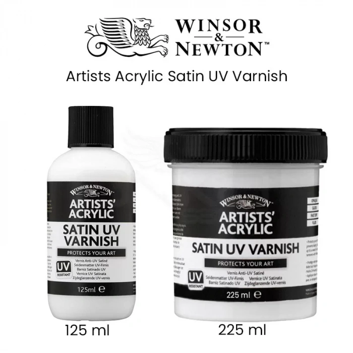 Winsor & Newton Artists Acrylic Satin Uv Varnish