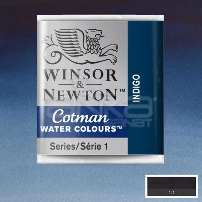 Winsor & Newton Tablet Sulu Boya No:322 Indigo