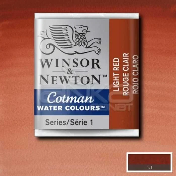 Winsor & Newton Tablet Sulu Boya No:362 Light Red
