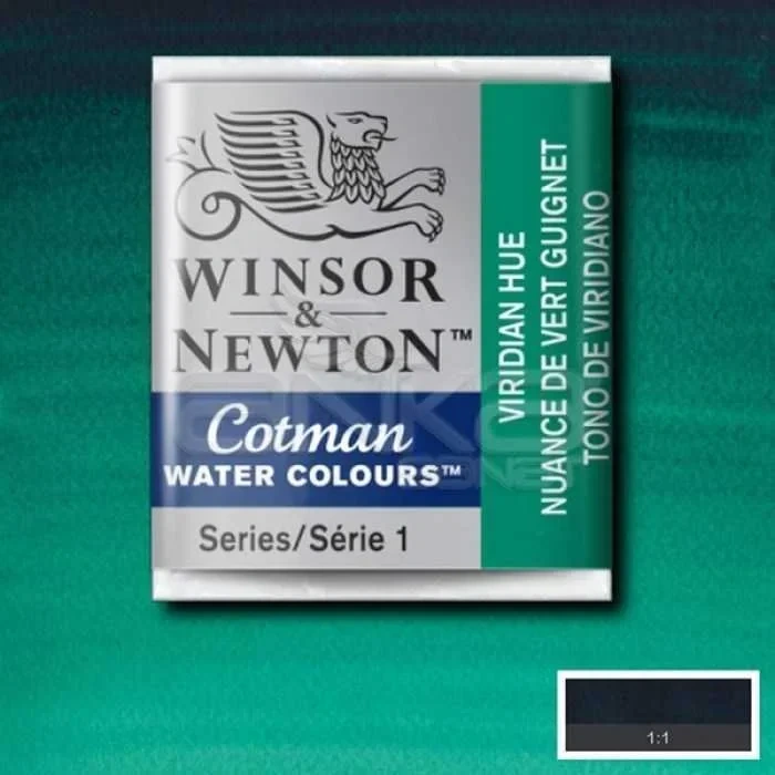 Winsor & Newton Tablet Sulu Boya No:696 Viridian Hue
