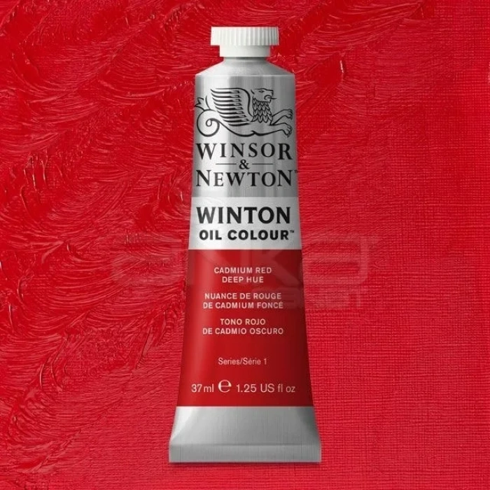 Winsor & Newton Winton Yağlı Boya 37ml 098 Cadmium Red Deep Hue