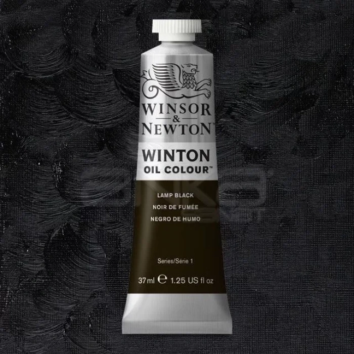 Winsor & Newton Winton Yağlı Boya 37ml 337 Lamp Black