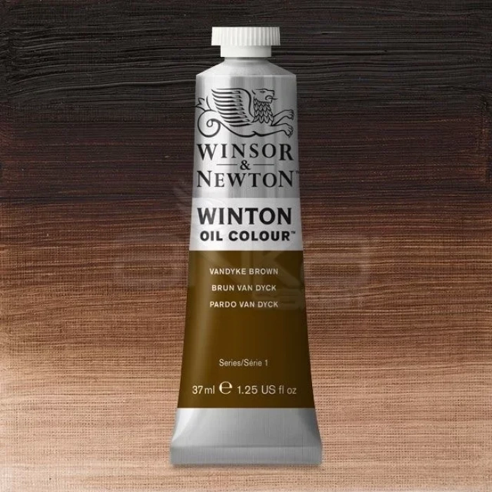 Winsor & Newton Winton Yağlı Boya 37ml 676 Vandyke Brown