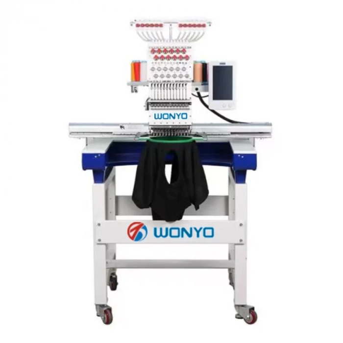 Wonyo Wy1201cm Tek Kafa 12 İğne Nakış Makinesi (80cm X 50cm İşleme)