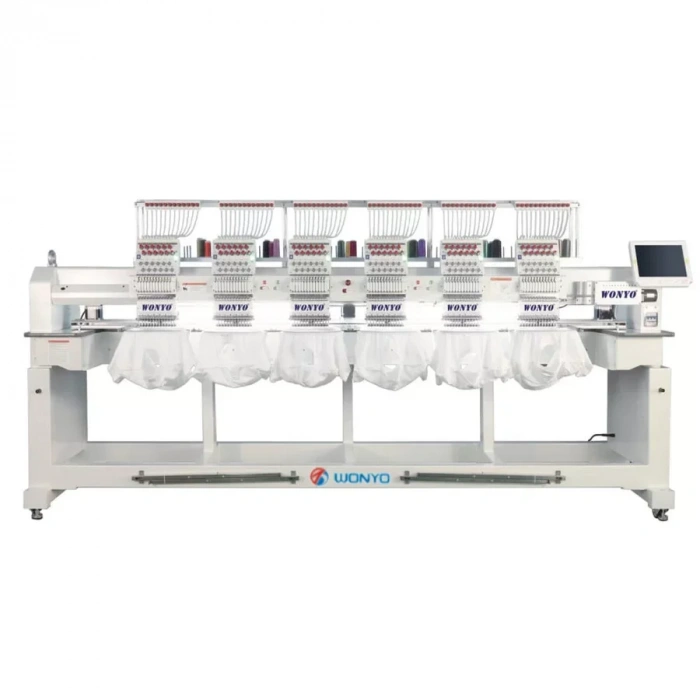 Wonyo Wy1206ch 6 Kafa 12 İğne Nakış Makinesi (45cm X 40 Cm İşleme Alanı)