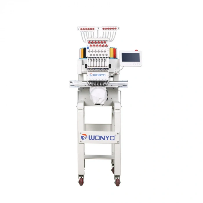 Wonyo WyQ1201 Tek Kafa 12 İğne Nakış Makinesi (30cm X 20 Cm İşleme Alanı)