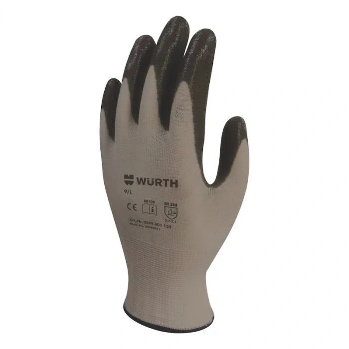 Würth İş Güvenlik Eldiveni Mekanikçi Eco Siyah