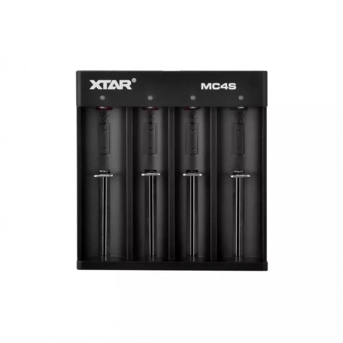 Xtar MC4S - Taşınabilir Li-ion Pil Şarj Cihazı - 4lü
