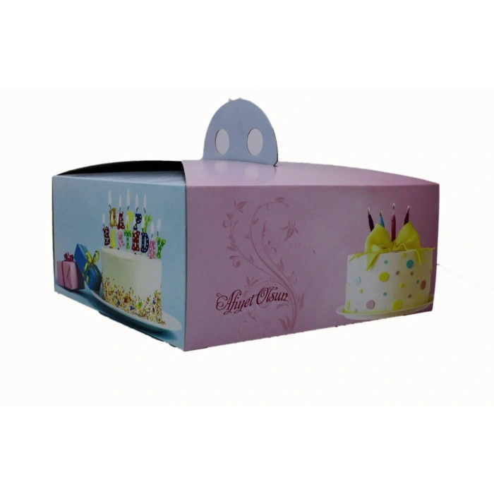 Yaş Pasta Kutusu 2 Numara 100lü.