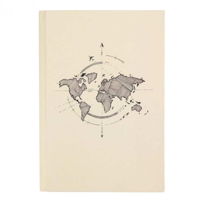 Yıldız Sert Kapak 14x20cm 80yp Galaksi Seri Pusula