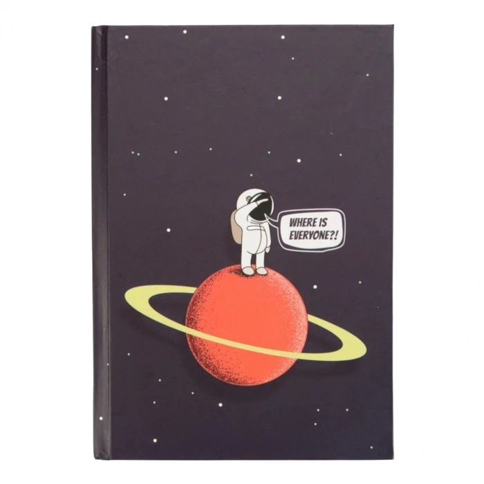 Yıldız Sert Kapak 14x20cm 80yp Galaksi Seri Where