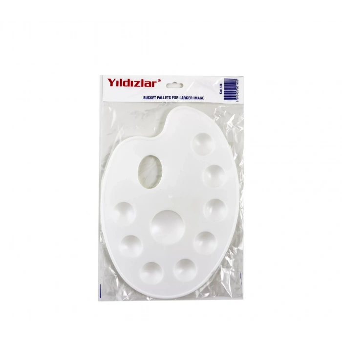 Yıldızlar Büyük Godeli Oval Palet Kod.138