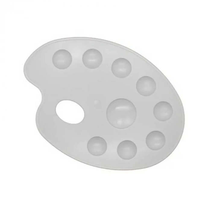 Yıldızlar Büyük Godeli Oval Resim Paleti