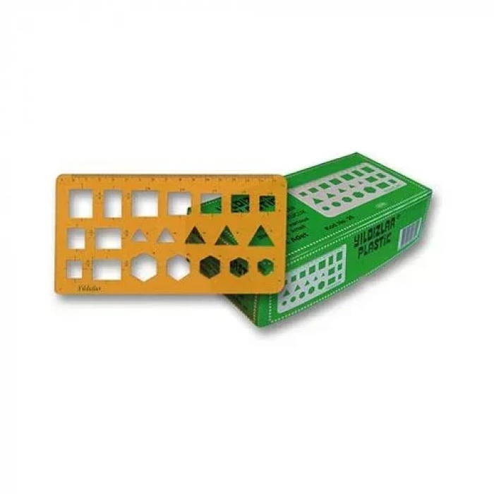 Yıldızlar Değişik Şekiller Şablonu Kod.026